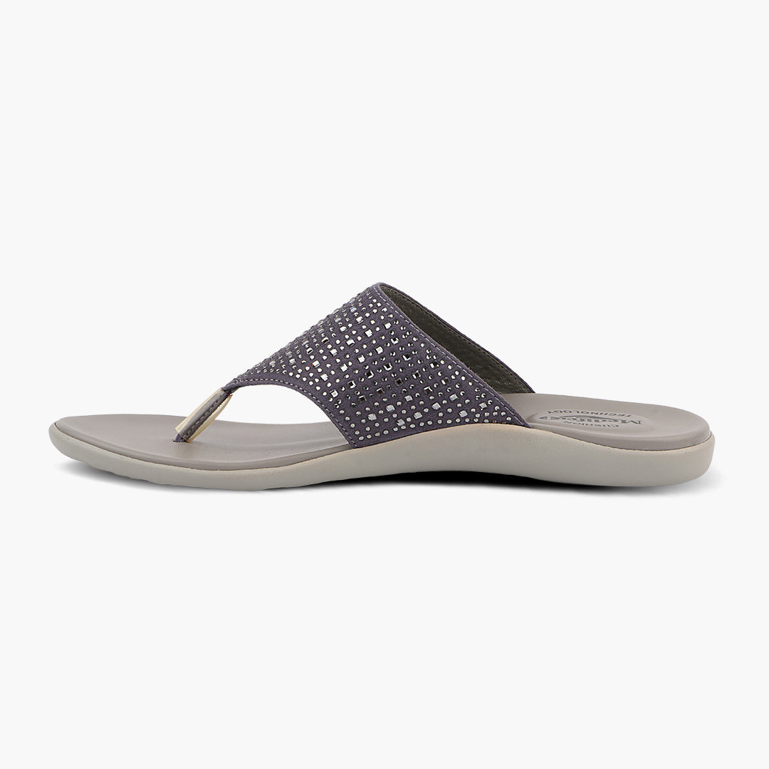 Medifeet Fashion Slippers For Women's (Comfortable Flat Slippers)